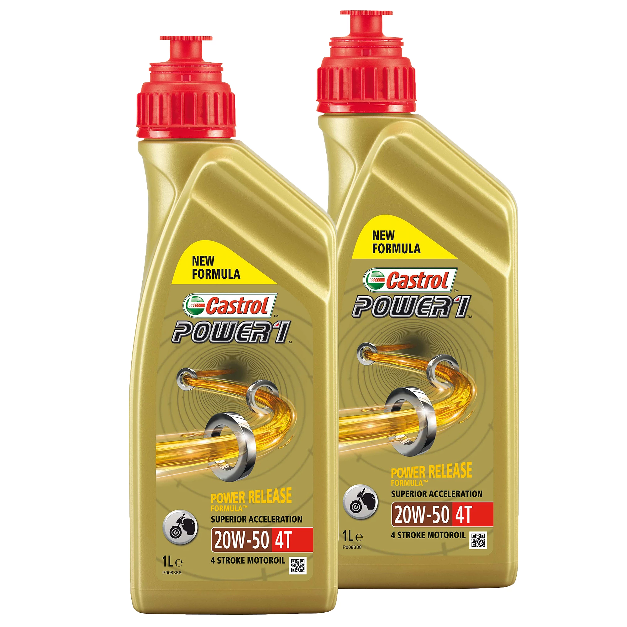 CASTROL 2x 1 L Power 1 4T 20W-50 15049A 3 CASTROL 2x 1 L Power 1 4T 20W-50 15049A