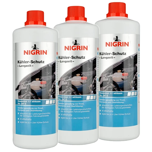 NIGRIN 3x 1 L Kühler-Schutz Langzeit Konzentrat 73943 4 NIGRIN 3x 1 L Kühler-Schutz Langzeit Konzentrat 73943 – Bild 2
