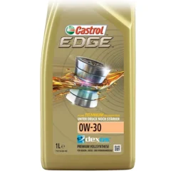 CASTROL 5x 1 L EDGE FLUID 0W-30 + Ölwechsel-Anhänger 1533F3 -Autoteile Geschäft 1443990