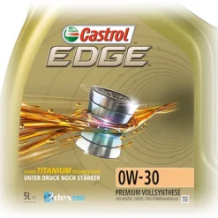 CASTROL 7 L EDGE FLUID 0W-30 + Ölwechsel-Anhänger 1533DD -Autoteile Geschäft 1444062
