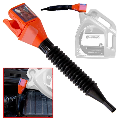 CASTROL 7x 1 L EDGE FLUID TITANIUM 5W-40 + Ölwechsel-Anhänger + Trichter 1535FA 5 CASTROL 7x 1 L EDGE FLUID TITANIUM 5W-40 + Ölwechsel-Anhänger + Trichter 1535FA – Bild 3