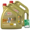 CASTROL 10 L EDGE FLUID TITANIUM 5W-30 C1 + Ölwechsel-Anhänger 15B943 2 CASTROL 10 L EDGE FLUID TITANIUM 5W-30 C1 + Ölwechsel-Anhänger 15B943 -Autoteile Geschäft 1446059