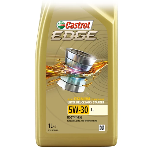 CASTROL 5x 1 L EDGE FLUID TITANIUM 5W-30 LL+ Ölwechsel-Anhänger 15665F 4 CASTROL 5x 1 L EDGE FLUID TITANIUM 5W-30 LL+ Ölwechsel-Anhänger 15665F – Bild 2