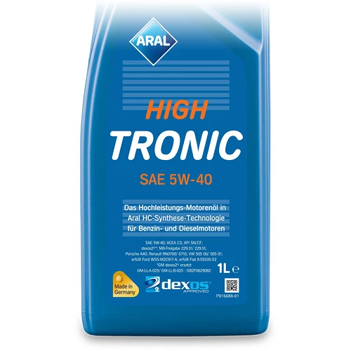ARAL 7x 1 L HighTronic 5W-40 1505B4 4 ARAL 7x 1 L HighTronic 5W-40 1505B4 – Bild 2