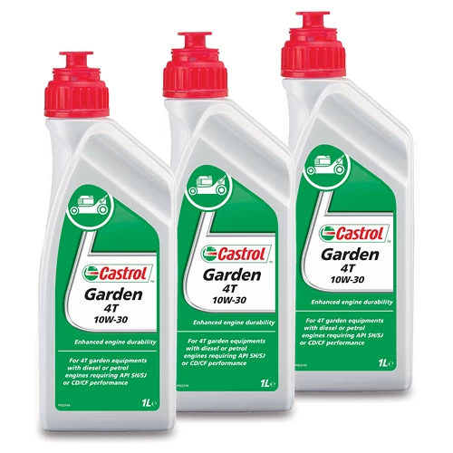CASTROL 3x 1 L Garden 4T 10W-30 151B50 3 CASTROL 3x 1 L Garden 4T 10W-30 151B50
