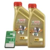 CASTROL 2x 1 L EDGE FLUID TITANIUM 5W-30 M + Ölwechsel-Anhänger 15BF68 1 CASTROL 2x 1 L EDGE FLUID TITANIUM 5W-30 M + Ölwechsel-Anhänger 15BF68 -Autoteile Geschäft 1490683