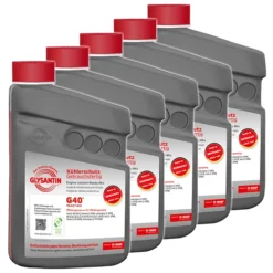 GLYSANTIN 5x 1 L G40® Ready Mix Kühlerschutz Pink 50673195 -Autoteile Geschäft 2016414