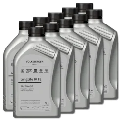 VAG 10x 1 L MOTORÖL 0W-20 Longlife IV FE Group GS60577M2EUR
