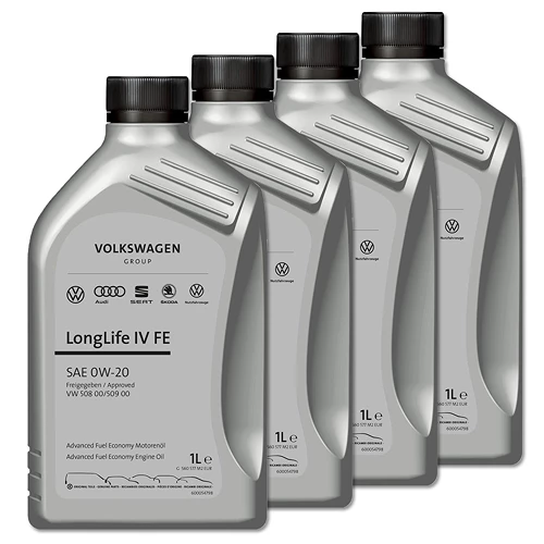 VAG 4x 1 L MOTORÖL 0W-20 Longlife IV FE Group GS60577M2EUR 3 VAG 4x 1 L MOTORÖL 0W-20 Longlife IV FE Group GS60577M2EUR