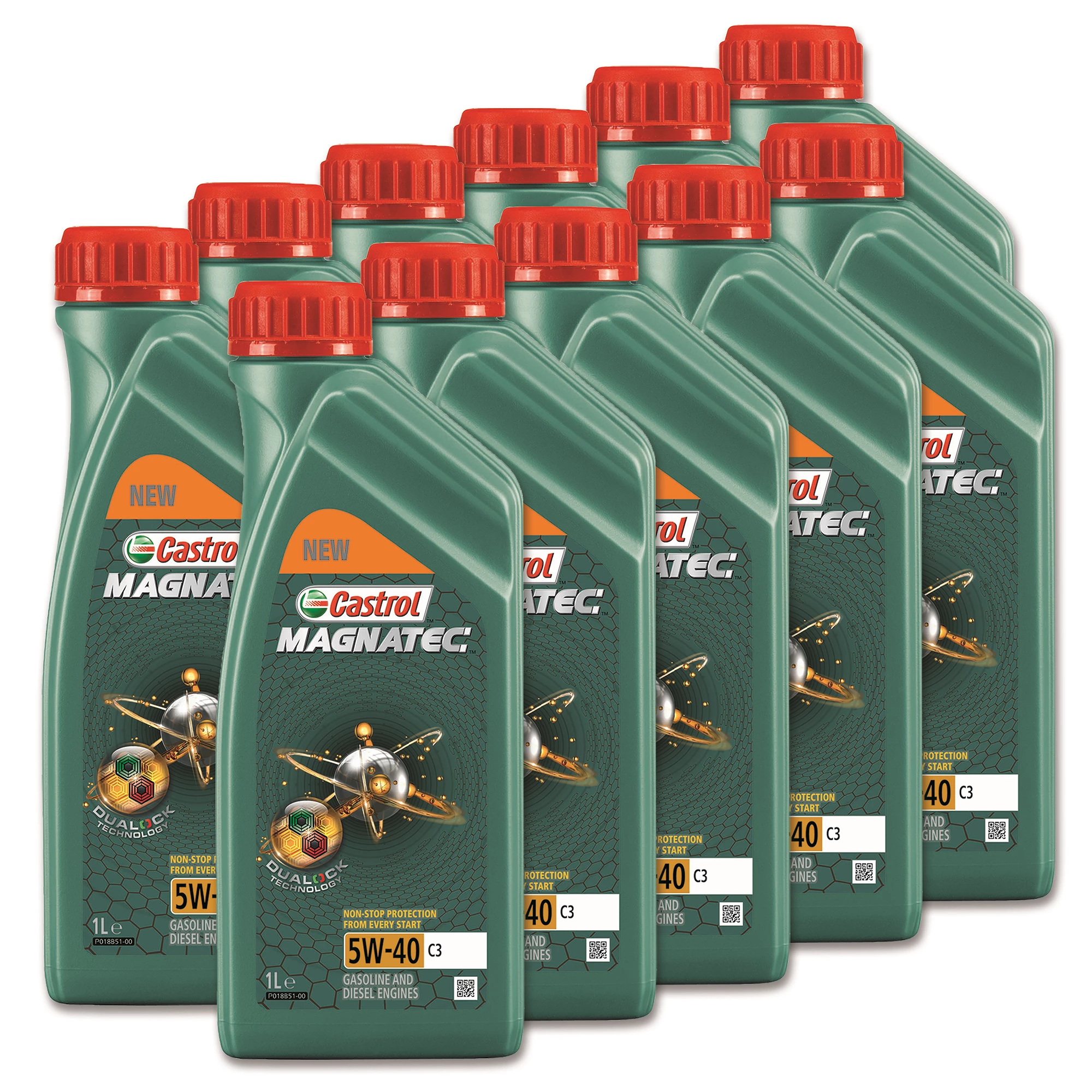 CASTROL 11x 1 L Magnatec 5W-40 C3 15C9C7 3 CASTROL 11x 1 L Magnatec 5W-40 C3 15C9C7