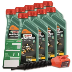 CASTROL 9x 1 L Magnatec STOP-START 5W-20 E 15CC53 -Autoteile Geschäft 2428496