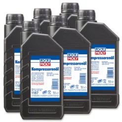 LIQUI MOLY 6x 1 L Kompressorenöl 1187