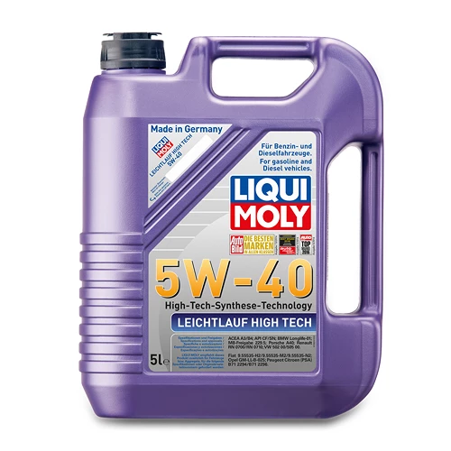 LIQUI MOLY 8 L Leichtlauf High Tech 5W-40 3864 4 LIQUI MOLY 8 L Leichtlauf High Tech 5W-40 3864 – Bild 2