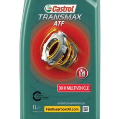 CASTROL 5x 1 L Transmax ATF DX III Multivehicle 15D675 -Autoteile Geschäft 2532319