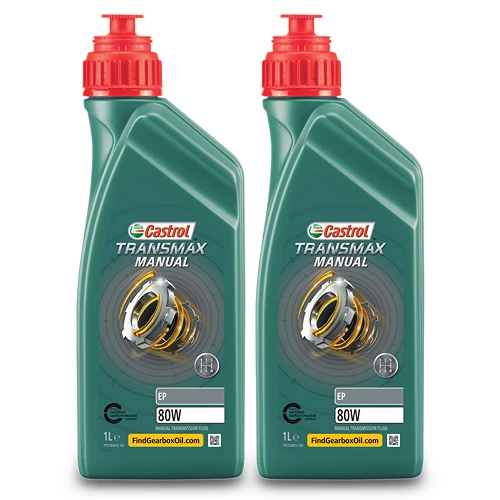 CASTROL 2x 1 L TRANSMAX Manual EP 80W 15DDEC 3 CASTROL 2x 1 L TRANSMAX Manual EP 80W 15DDEC