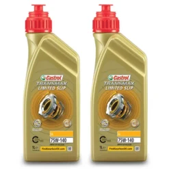 CASTROL 2x 1 L TRANSMAX Limited Slip LL 75W-140 15DBDD -Autoteile Geschäft 2533146