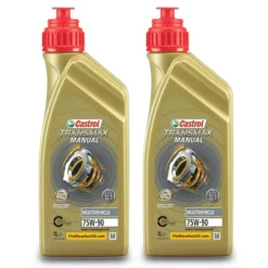 CASTROL 2x 1 L Transmax Manual Multivehicle 75W-90 15D812 -Autoteile Geschäft 2533176