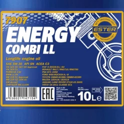 MANNOL 10 L Energy Combi LL 5W-30 API SN MN7907-10 -Autoteile Geschäft 2533339