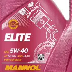 MANNOL 8 L Elite 5W-40 API SN/CH-4 MN7903-4 -Autoteile Geschäft 2536826