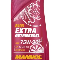 MANNOL 5x 1 L Extra Getriebeöl 75W-90 API GL-5 LS (Limited Slip) MN8103-1 -Autoteile Geschäft 2536851
