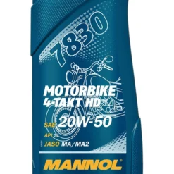 MANNOL 10x 1 L 7830 Motorbike 4-Takt HD API SL MN7830-1 -Autoteile Geschäft 2537144