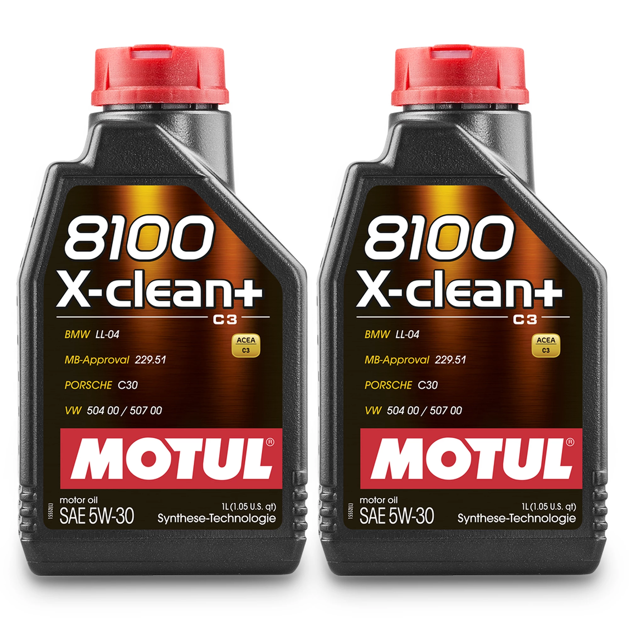 MOTUL 2x 1 L 8100 X-clean+ 5W-30 109222 3 MOTUL 2x 1 L 8100 X-clean+ 5W-30 109222
