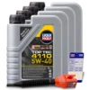 LIQUI MOLY 4x 1 L Top Tec 4110 5W-40 + Ölwechsel-Anhänger + Einfülltrichter 21478 2 LIQUI MOLY 4x 1 L Top Tec 4110 5W-40 + Ölwechsel-Anhänger + Einfülltrichter 21478 -Autoteile Geschäft 2652051