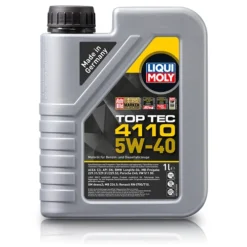 LIQUI MOLY 8 L Top Tec 4110 5W-40 + Ölwechsel-Anhänger + Einfülltrichter 21479 -Autoteile Geschäft 2652185