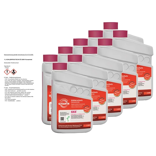 GLYSANTIN 10x 1 L G65® Kühlerschutz Pink 50668294 3 GLYSANTIN 10x 1 L G65® Kühlerschutz Pink 50668294