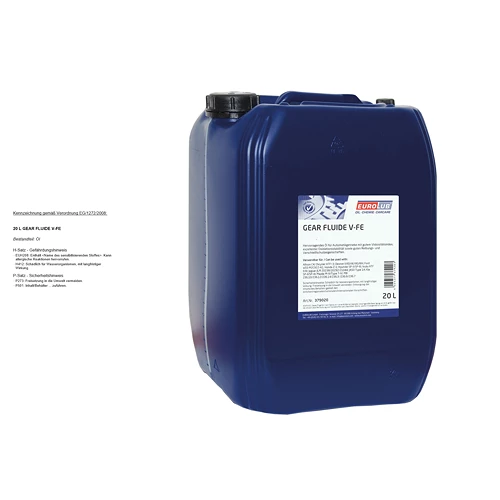 EUROLUB 20 L GEAR FLUIDE V-FE 379020 3 EUROLUB 20 L GEAR FLUIDE V-FE 379020