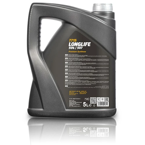 MANNOL 5 L 7715 LONGLIFE 504/507 5W-30 Motoröl MN7715-5 4 MANNOL 5 L 7715 LONGLIFE 504/507 5W-30 Motoröl MN7715-5 – Bild 2
