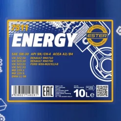 MANNOL 10 L Energy 5W-30 MN7511-10 -Autoteile Geschäft 2777166
