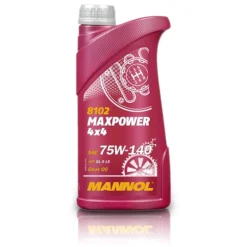 MANNOL 3x 1 L Maxpower 4x4 75W-140 API GL-5 LS (Limited Slip) MN8102-1 -Autoteile Geschäft 2777208
