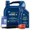 ARAL 7 L SuperTronic K 5W-30 + Ölwechsel-Anhänger + Trichter 15DBCF