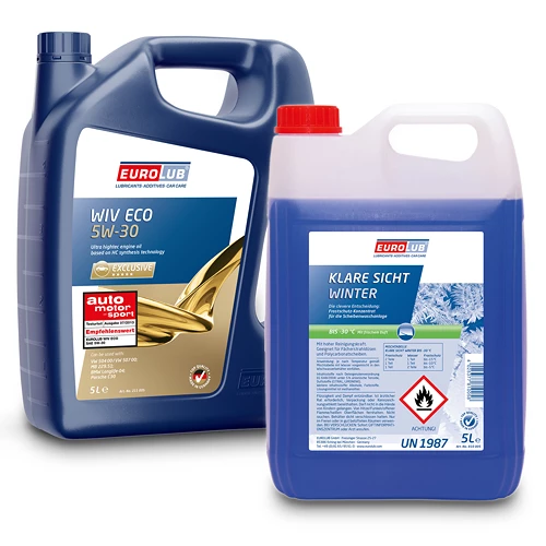 EUROLUB 5 L WIV ECO SAE 5W/30 + 5 L Scheibenfrostschutz -30°C 40197764 4 EUROLUB 5 L WIV ECO SAE 5W/30 + 5 L Scheibenfrostschutz -30°C 40197764 – Bild 2