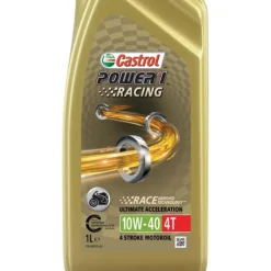 CASTROL 4x 1 L POWER1 Racing 4T 10W-40 14E94A -Autoteile Geschäft 2793446