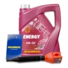 MANNOL 5L Energy 5W-30 + Ölwechselanhänger + Trichter MN7511-5