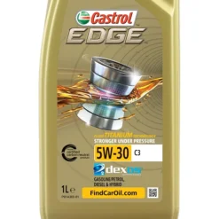 CASTROL 2x 1 L EDGE FLUID TITANIUM 5W-30 C3 + Ölwechsel-Anhänger 15530C 6 CASTROL 2x 1 L EDGE FLUID TITANIUM 5W-30 C3 + Ölwechsel-Anhänger 15530C -Autoteile Geschäft 2877114