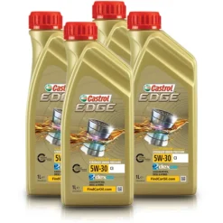 CASTROL 9 L EDGE FLUID TITANIUM 5W-30 C3 + Ölwechsel-Anhänger 1552FD -Autoteile Geschäft 2877214