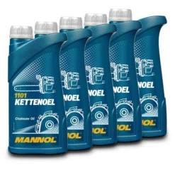 MANNOL 5x 1 L Kettenöl MN1101-1