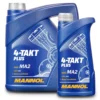 MANNOL 5 L 4-Takt Plus Motoröl MN7202-4 -Autoteile Geschäft 3225309