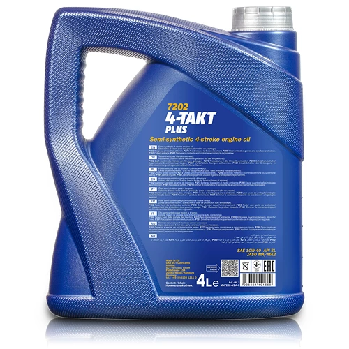 MANNOL 6 L 4-Takt Plus Motoröl + Ölwechsel-Anhänger + Einfülltrichter MN7202-4 5 MANNOL 6 L 4-Takt Plus Motoröl + Ölwechsel-Anhänger + Einfülltrichter MN7202-4 – Bild 3