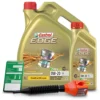CASTROL 6 L EDGE 0W-20 C5 + Ölwechsel-Anhänger + Einfülltrichter 15CC96 -Autoteile Geschäft 3227758