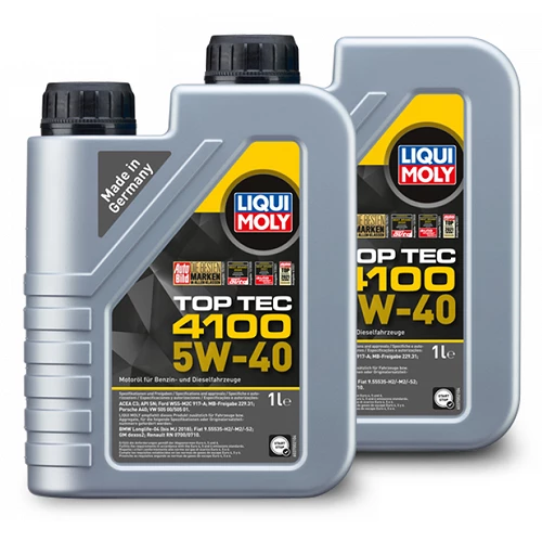 LIQUI MOLY 2x 1 L Top Tec 4100 5W-40 3700 3 LIQUI MOLY 2x 1 L Top Tec 4100 5W-40 3700