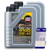 LIQUI MOLY 3x 1 L Top Tec 4100 5W-40 + Ölwechsel-Anhänger 3700 -Autoteile Geschäft 3229346