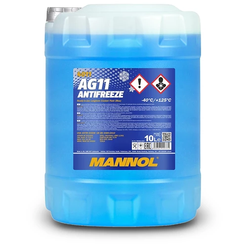 MANNOL 10 L Antifreeze AG11 (-40) Longterm Kühlerfrostschutzmittel MN4011-10 4 MANNOL 10 L Antifreeze AG11 (-40) Longterm Kühlerfrostschutzmittel MN4011-10 – Bild 2