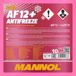 MANNOL 10 L Antifreeze AF12+ (-40) Longlife Kühlerfrostschutzmittel MN4012-10 7 MANNOL 10 L Antifreeze AF12+ (-40) Longlife Kühlerfrostschutzmittel MN4012-10 -Autoteile Geschäft 3387520