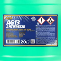 MANNOL 20 L Antifreeze AG13 (-40) Hightec Kühlerfrostschutzmittel MN4013-20 -Autoteile Geschäft 3387536