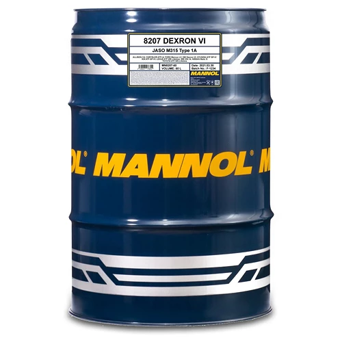 MANNOL 60 L ATF Dexron VI Automatikgetriebeöl MN8207-60 3 MANNOL 60 L ATF Dexron VI Automatikgetriebeöl MN8207-60