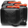 SEDATA 3x Benzinkanister 20L Kunststoff Schwarz UN-geprüft + Trichter 159623 -Autoteile Geschäft 3517834